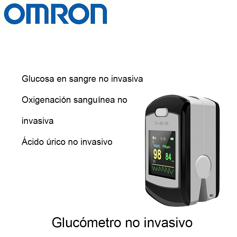 Medidor de glucosa en sangre no invasivo Omron medición de 5 segundos